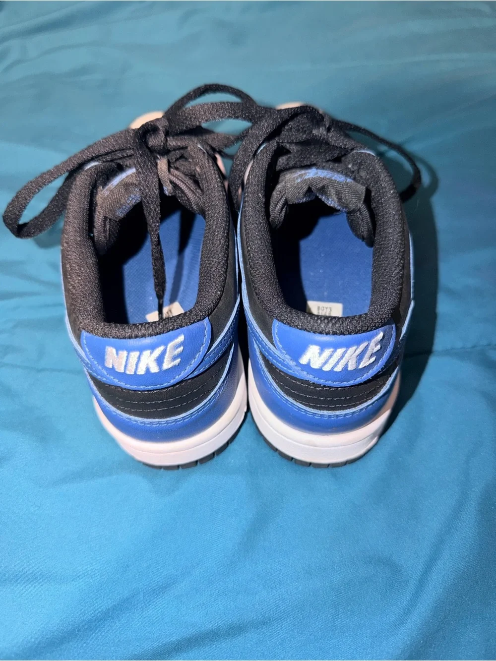 Nike Dunk Low Sneakers - Blue Black White